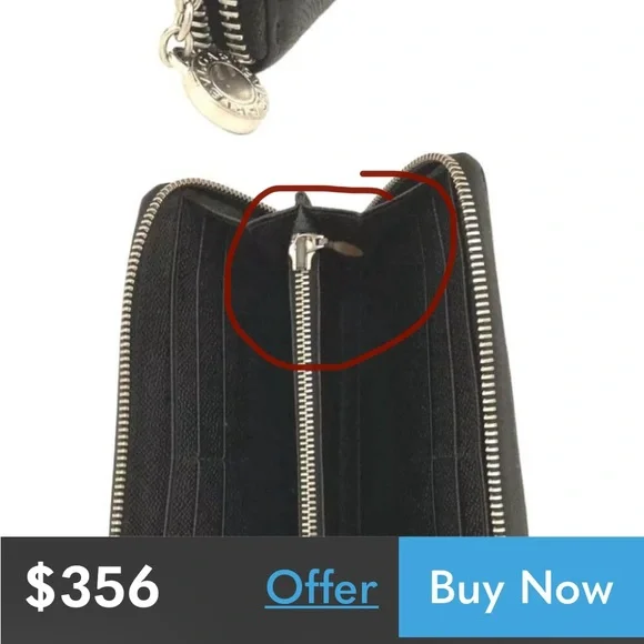 Bvlgari Vintage Classico Long Leather Zip Wallet - Picture 16 of 16